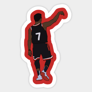 Kyle Lowry 'Splash' - Toronto Raptors Sticker